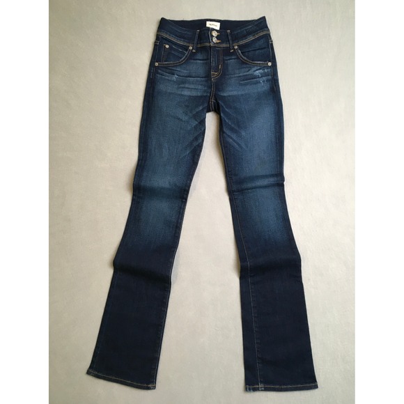 Hudson Denim - Y2K Inspired Hudson Beth Midrise Baby Boot Jeans Reverie Denim Dark Wash 26 NWT